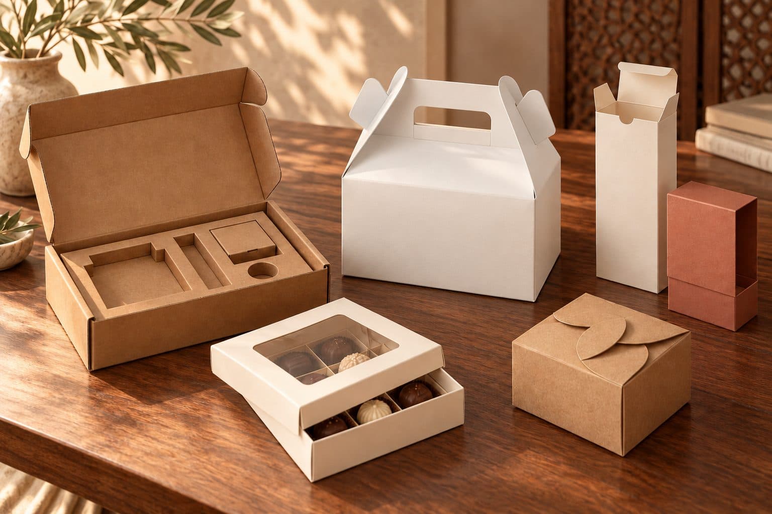 Boîtes sur mesure