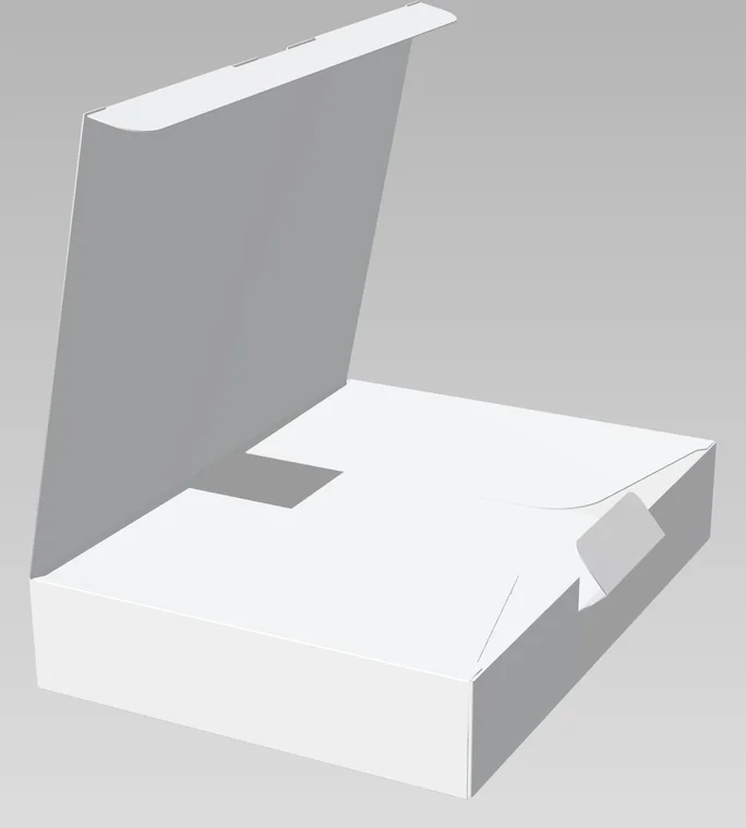 Étui à rabat format mailer — montée